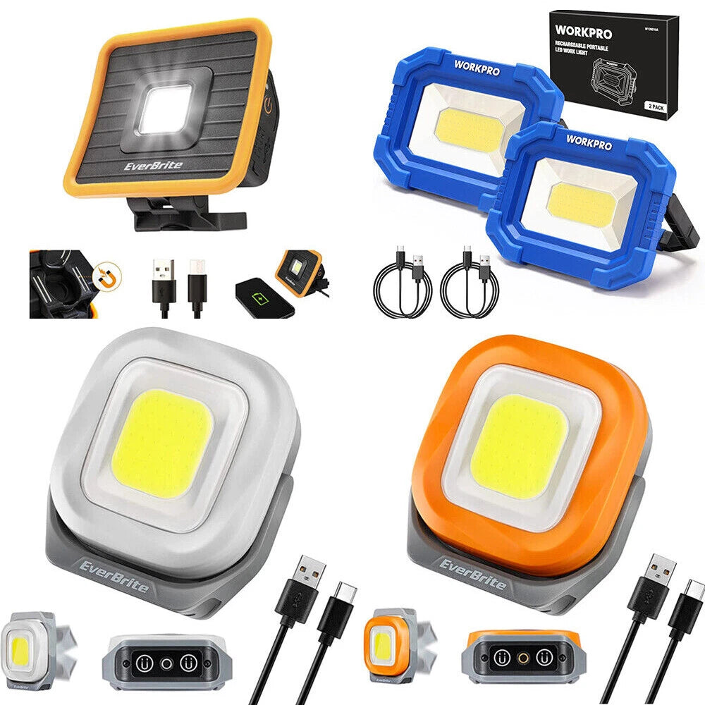 Everbrite Rechargeable Work Light 1000 Lumens Portable/cob Led Work
