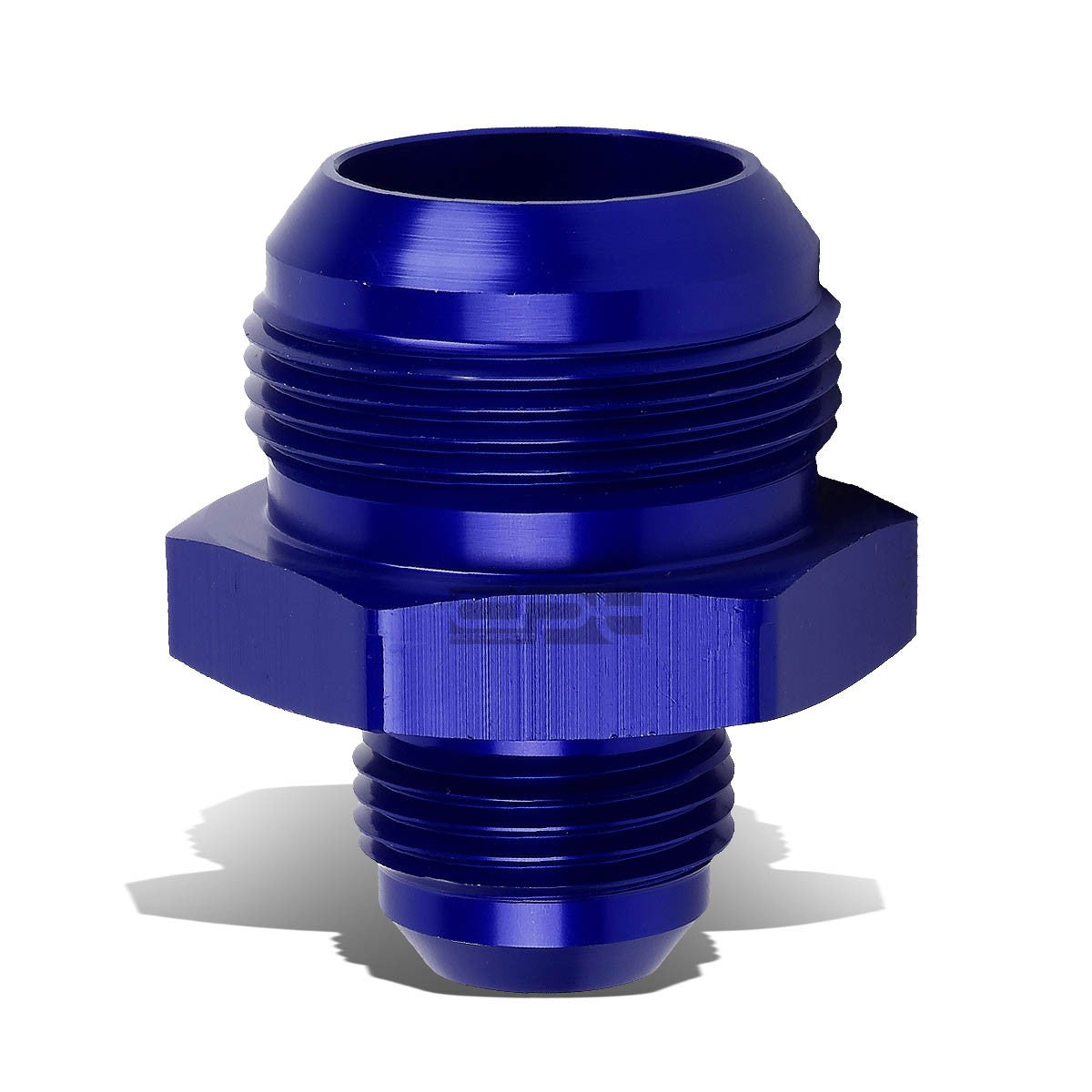 Blue Aluminum Oil/fuel 12an Male to 20-an Flare Reducer Union Fitting