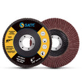 20PC 4.5x7/8" 4-1/2" Flap Disc 40 Grit T27 For Grinder Sanding