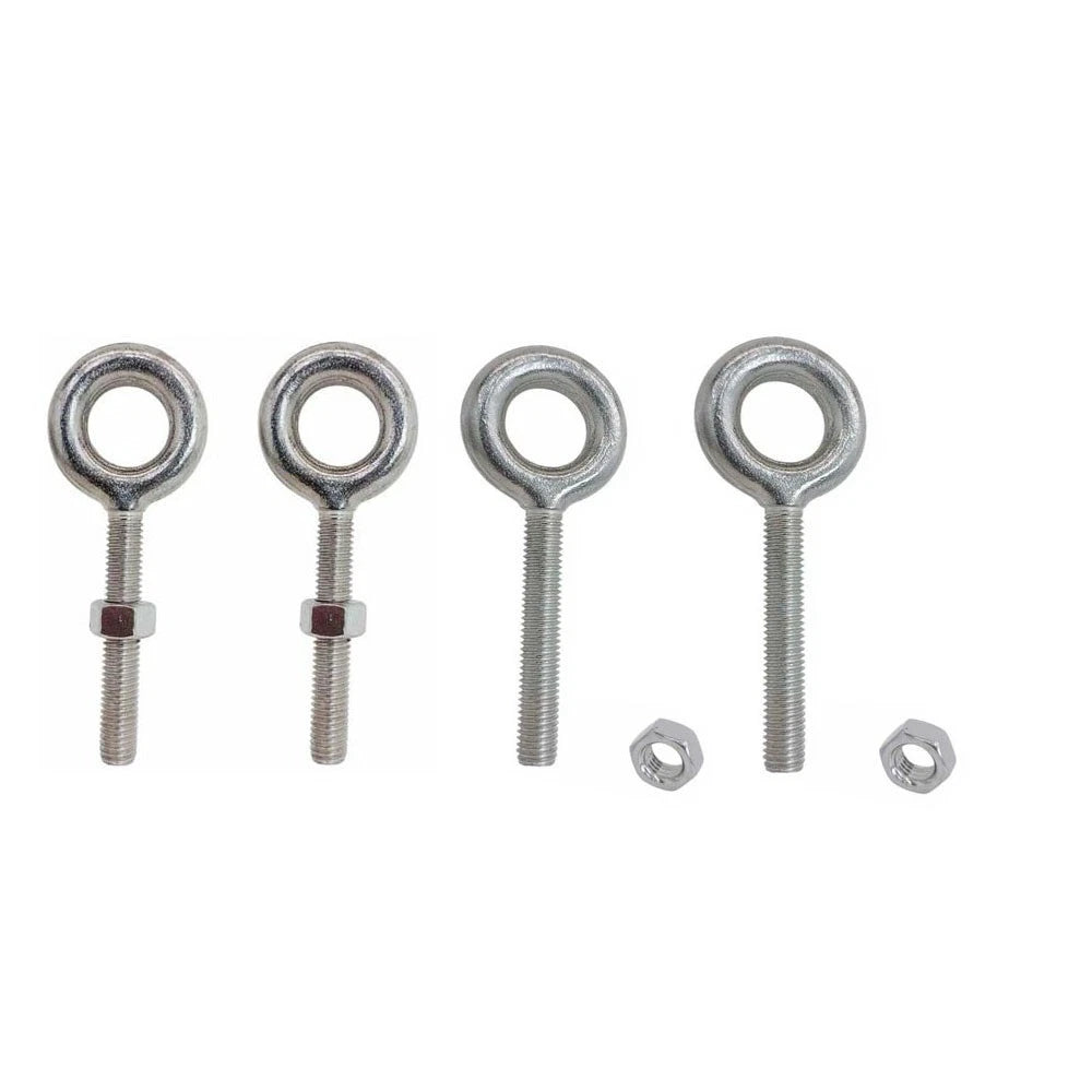 Stainless Steel T316 3/8" X 2-1/2" Drop Forged Plain Eye Bolt 1200 Lb
