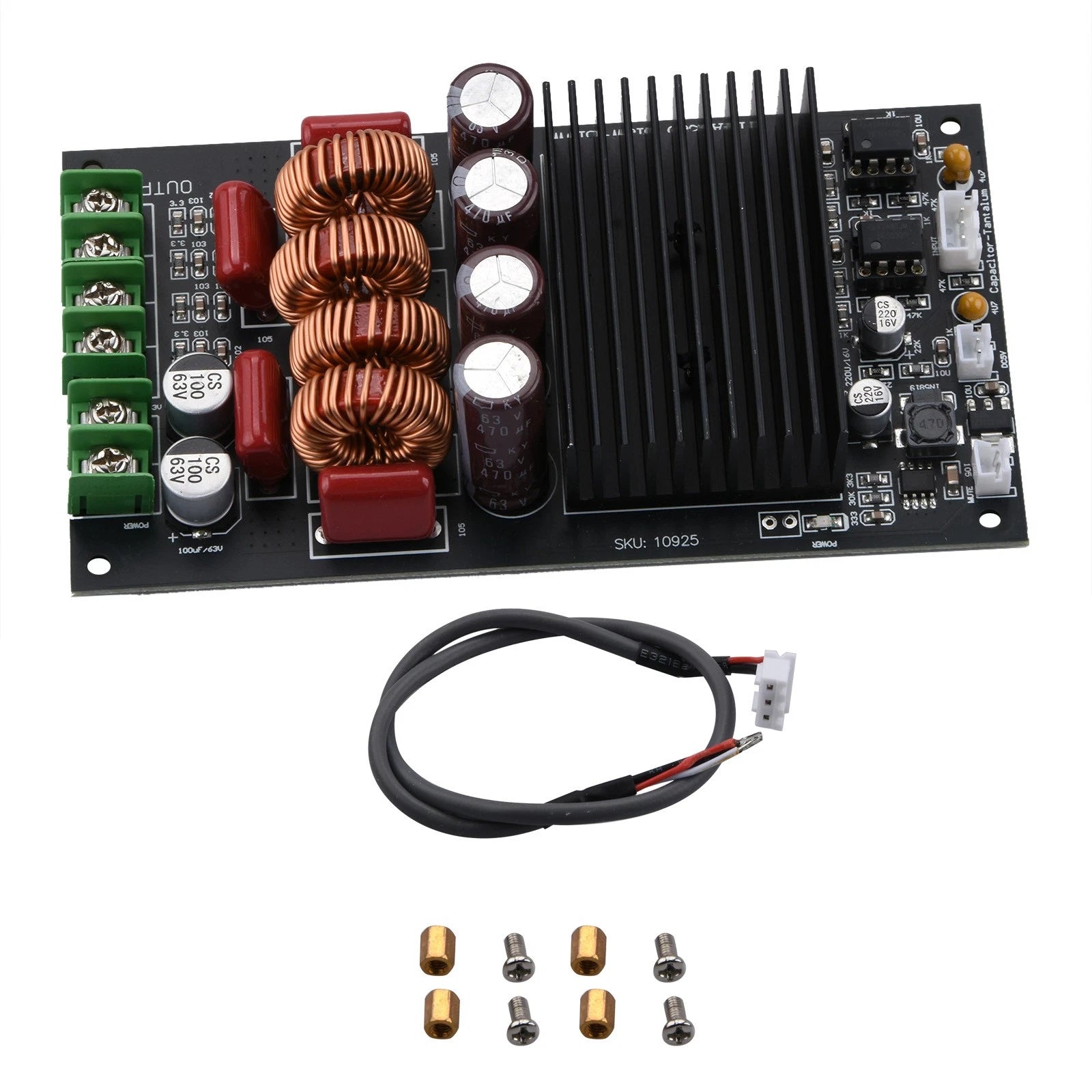 Amplifier Board Adopts An 85mr Mosfet And An Optimized Gate Driver
