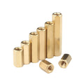 Brass M3-M4 Female Threaded Hex Standoff Spacer