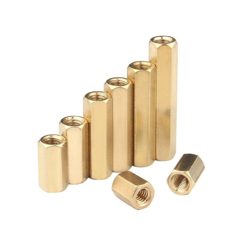 Brass M3-M4 Female Threaded Hex Standoff Spacer
