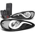 For 1999-2005 Pontiac Grand Am Led Black Clear | Built Supply Co