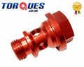 Dellorto M12 x 1.25mm Aluminium Banjo Bolt - Red by Dellorto