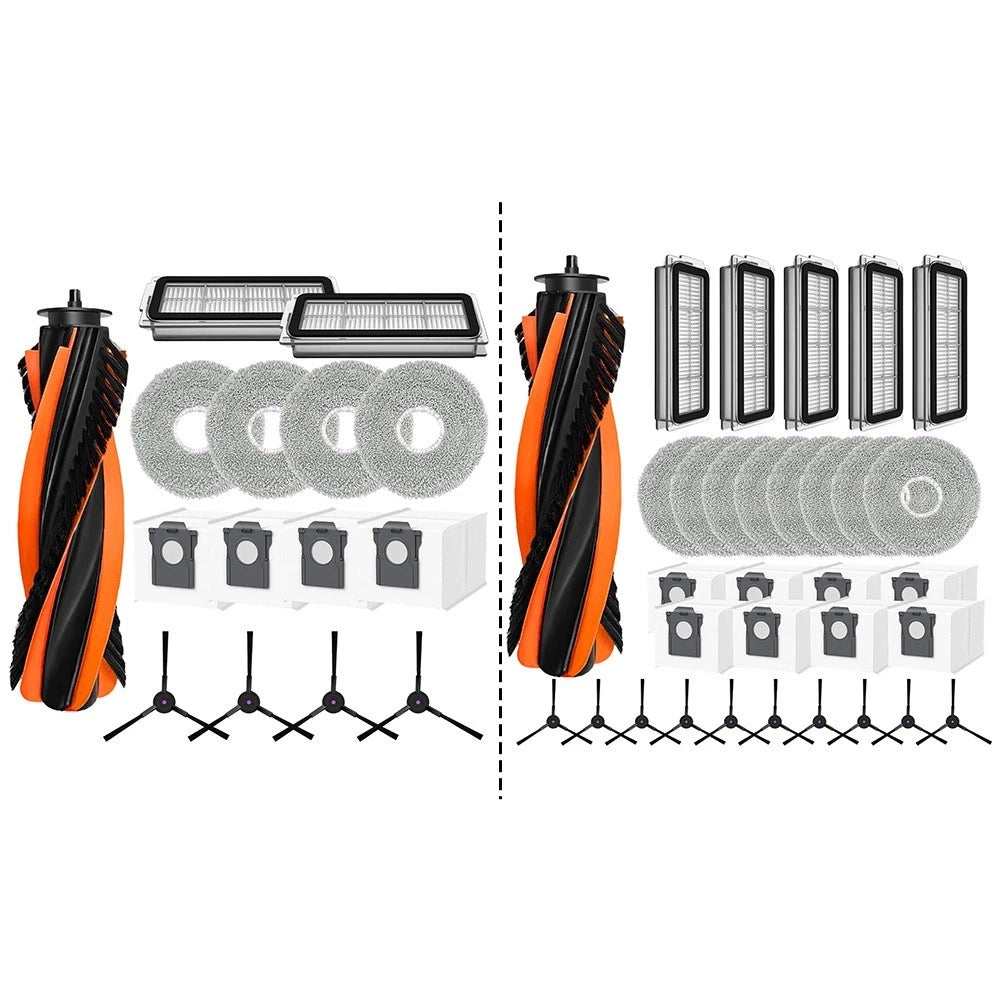 Replacement Side Brush Mop Cloth Filter Pack For | Built Supply Co