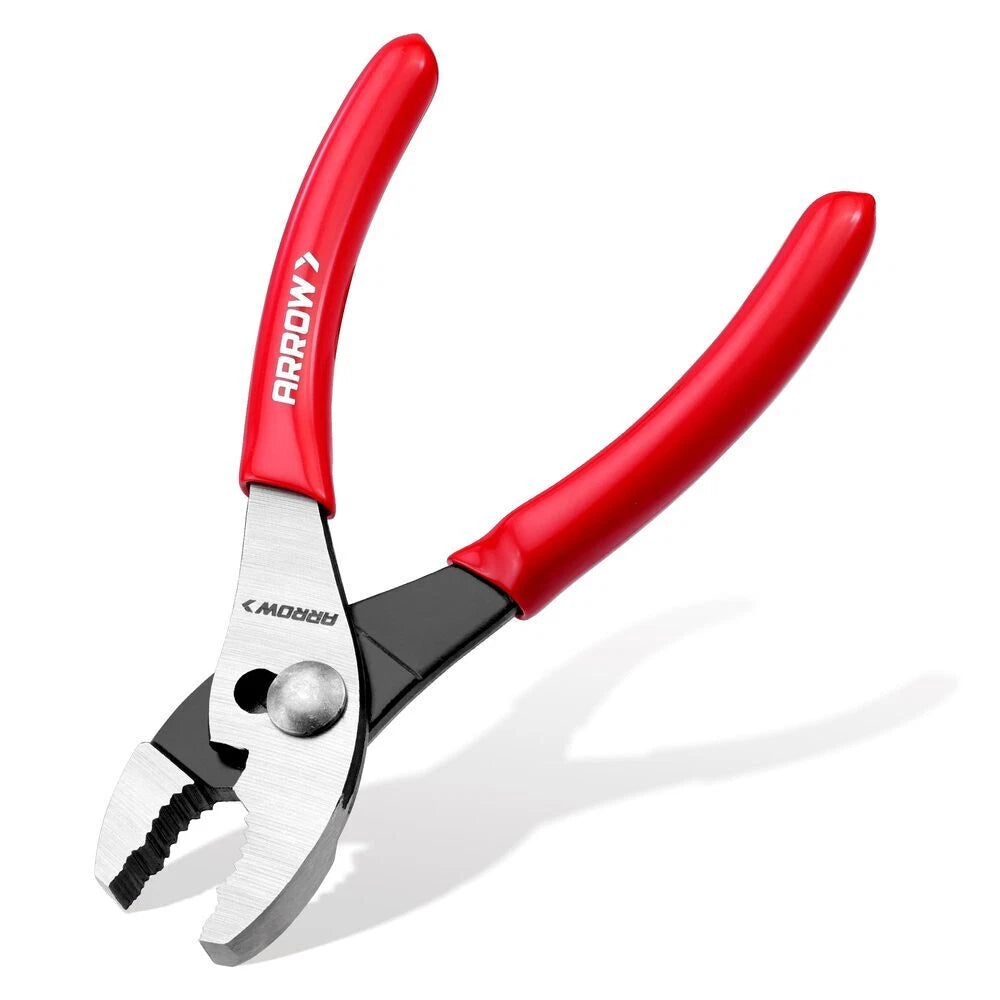 Arrow 6-inch Slip Joint Plier Carbon Steel Strong Grip Jaw Thick