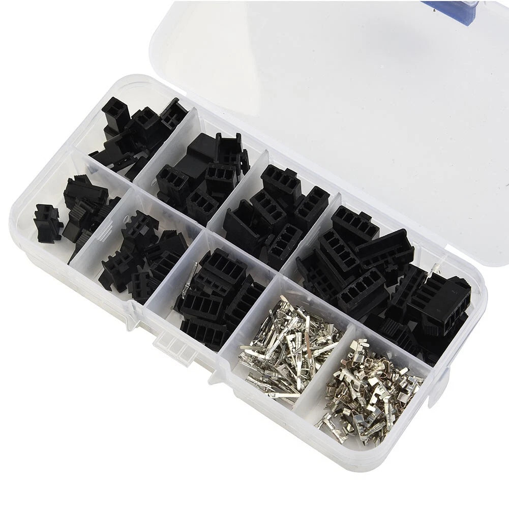 For 2.54mm Connector Terminal Header Assortment For 2 3 4 5pin Male