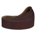 15 Pack 3" x 21" 180 Grit Aluminum Oxide Sanding Belt Kit - 6 Pack by Unbranded