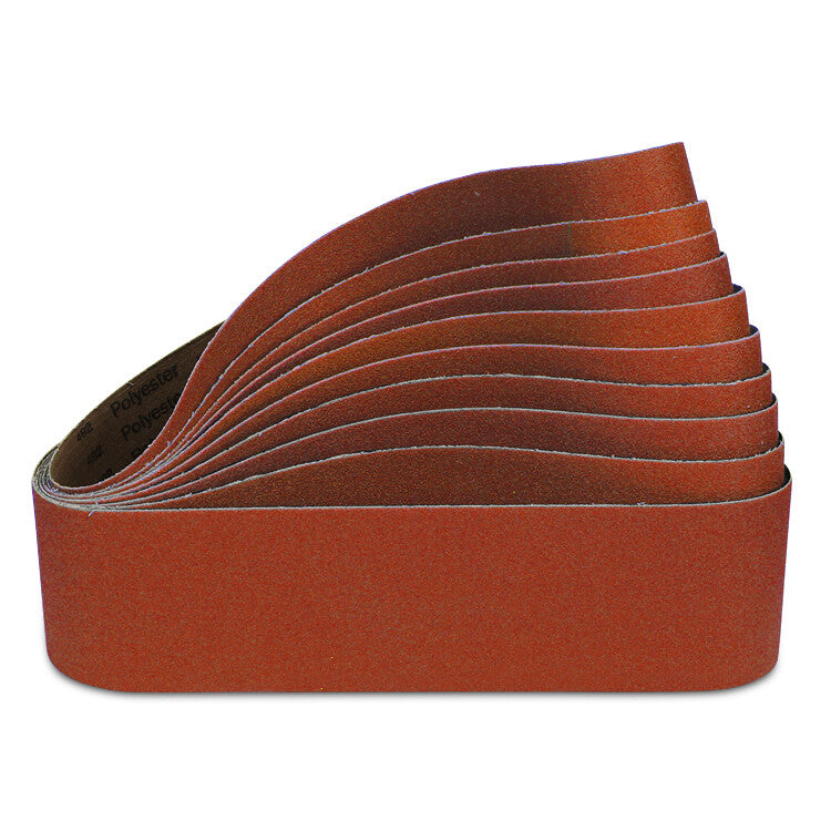 4" x 36" Ceramic Metal Sanding Belts, 2 each: 36 40 60 80 & 120 Grit