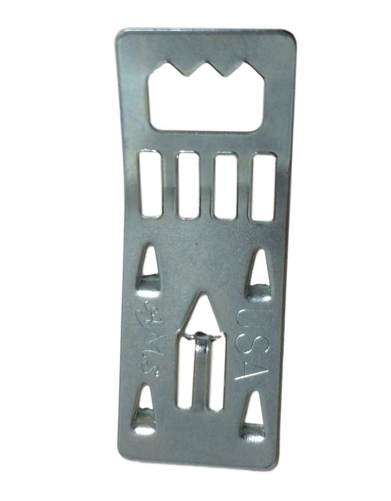 Foam Board Hangers Zinc Plated - Made in USA
