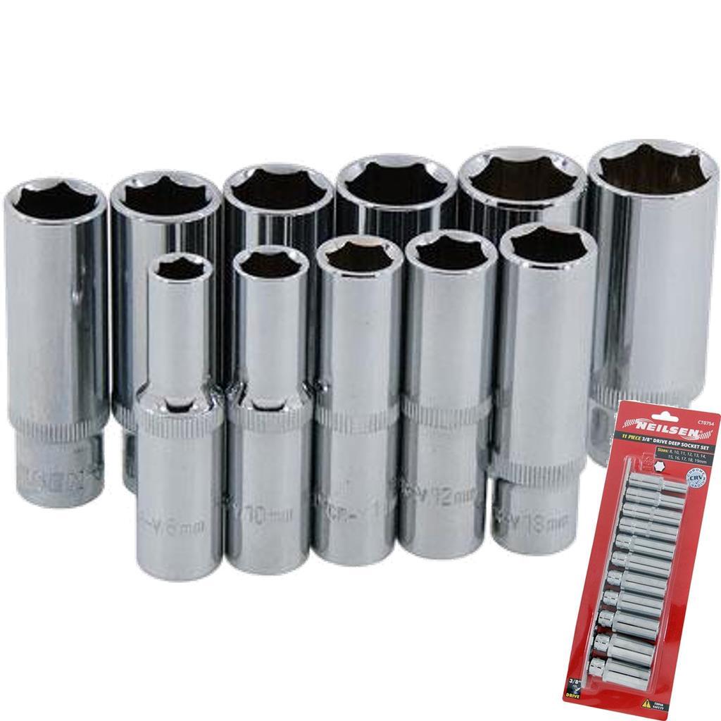 Neilsen 11 3/8" Long Reach Socket Set