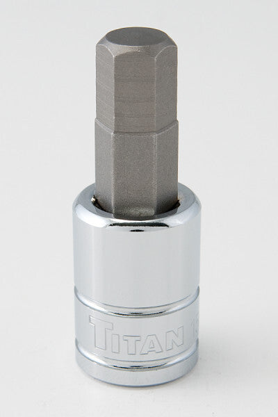 Titan 3/8-Inch Drive Hex Bit Socket by Titan