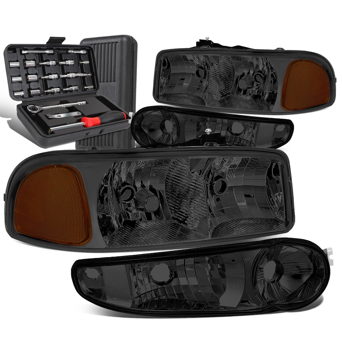 For 2001-2007 Gmc Sierra/yukon Smoked Amber Side | Built Supply Co