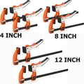 Jorgensen Bar Clamp Set 4/8/12 Inch Quick Release 2 Pack by Jorgensen