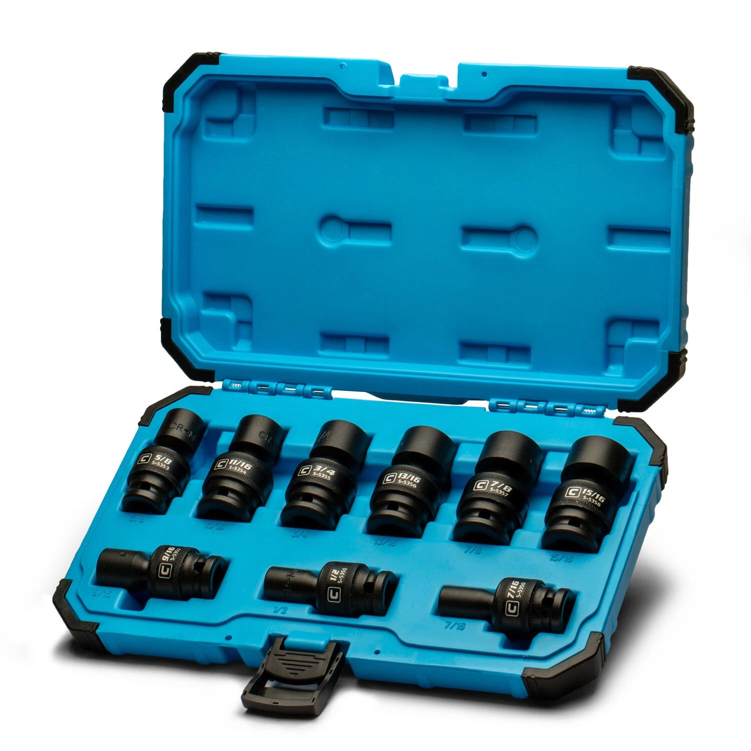 Capri Tools 1/2 In. Drive Universal Impact Socket Set, 7/16-15/16 In.