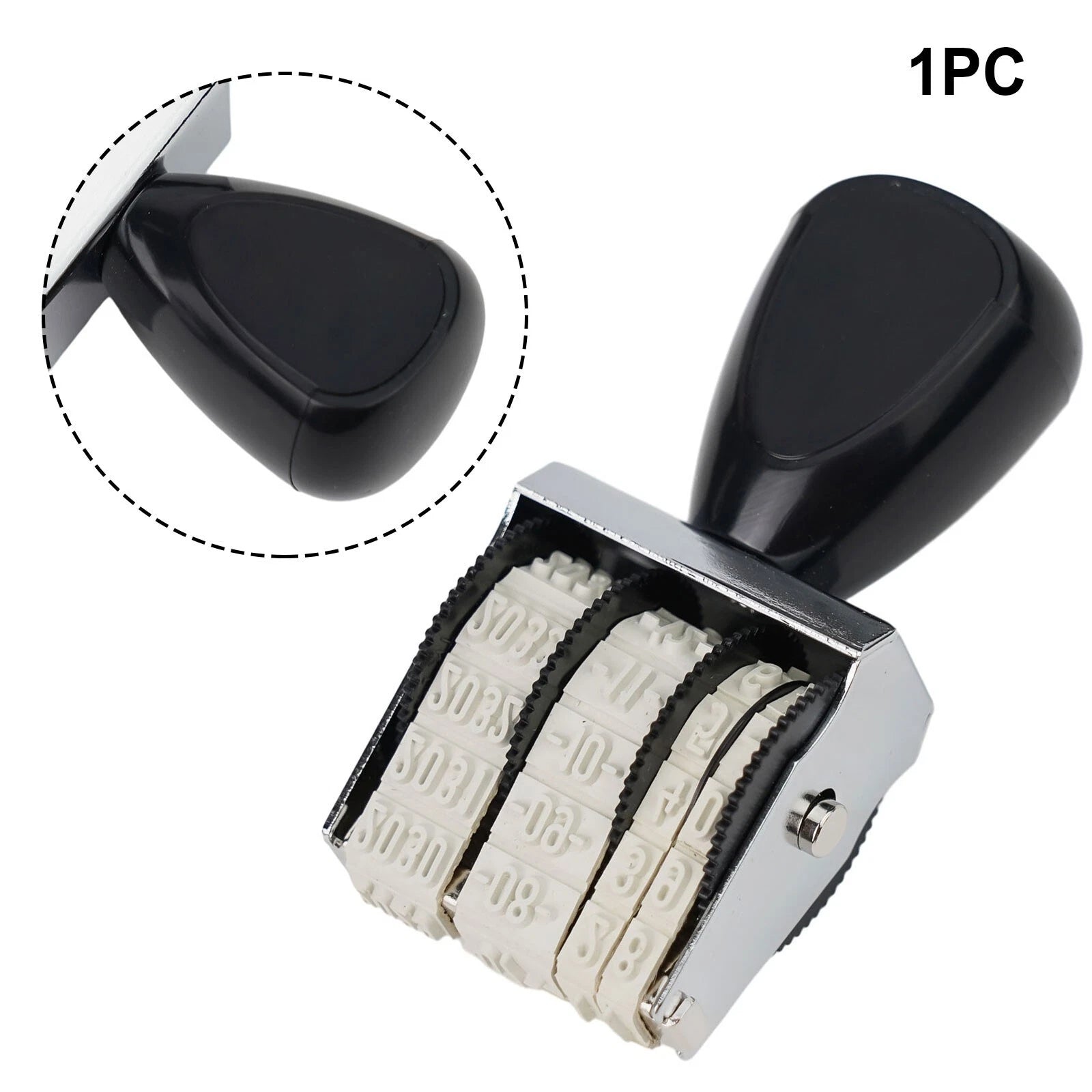 Date Stamper With Adjustable Wheel For School Office Supplies And Home