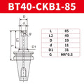 Ckb1 Boring Shank Bt40 Cnc Milling Machine Tool Holder