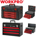 WORKPRO 408 Pieces/450 Pieces Heavy Duty Mechanics Tool Set Chrome