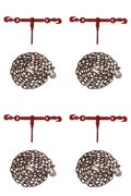 VCT 4 Pack Ratchet Chain Load Binder Set