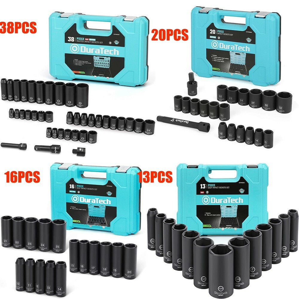 WORKPRO 3pc Breaker Bar Set 1/4