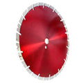 Alternating Notched And Turbo Segmented Diamond Blade 15 Mm Rim 14"