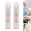 Wall Thermometer Temperature Mounted Rust Proof Accurate Greenhouse