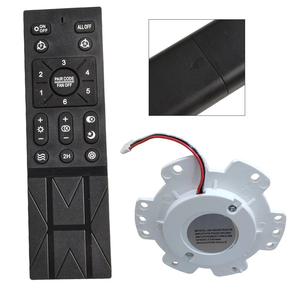 Dc Motor Fan Light 6 Settings Efficient Fan Operation Factory For