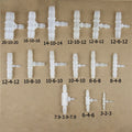Plastic Hose Joiner Tee Connector Pipe Air Water