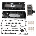 2x Valve Cover w/Gasket Kit for Mercury Grand Marquis 4.6L V8 2007-2011 Aluminum