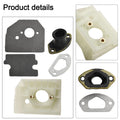 Carburetor Bracket Guide Gaskets Kit For Chainsaw 4500 5200 5800 45cc