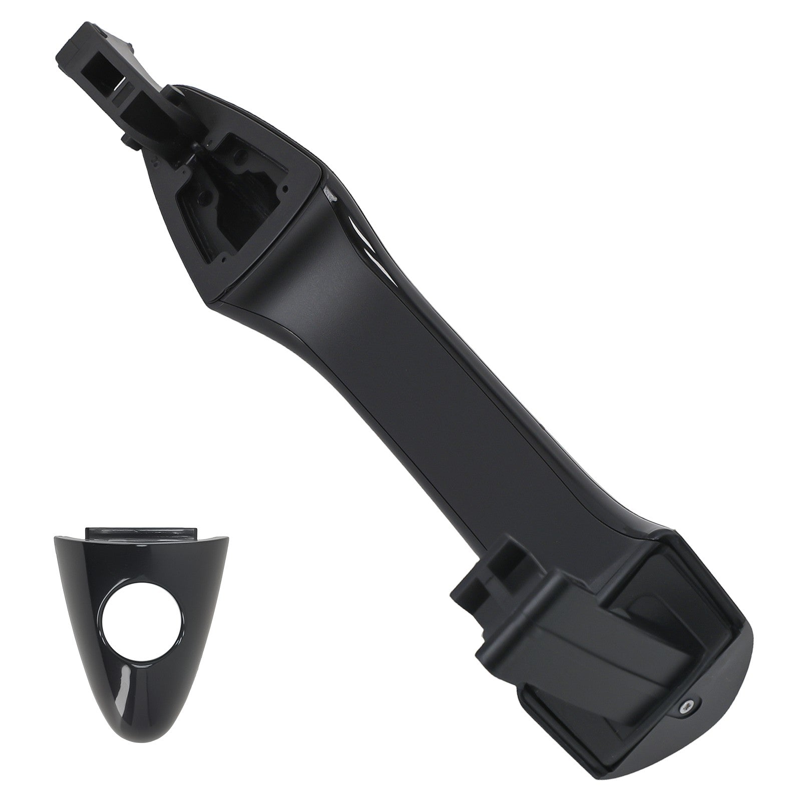 Exterior Outside Door Handle Front Left for Hyundai Tucson 10-15 Black