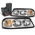 For 2000-2005 Chevy Impala Pair Chrome/amber Side | Built Supply Co