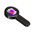 Mini Pocket 100x Microscope Coin Jeweler Loupe Lens Led Illuminated