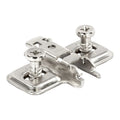 Blum Clip Series Frameless Wing Mounting Plate W/ Euro Screws 00mm
