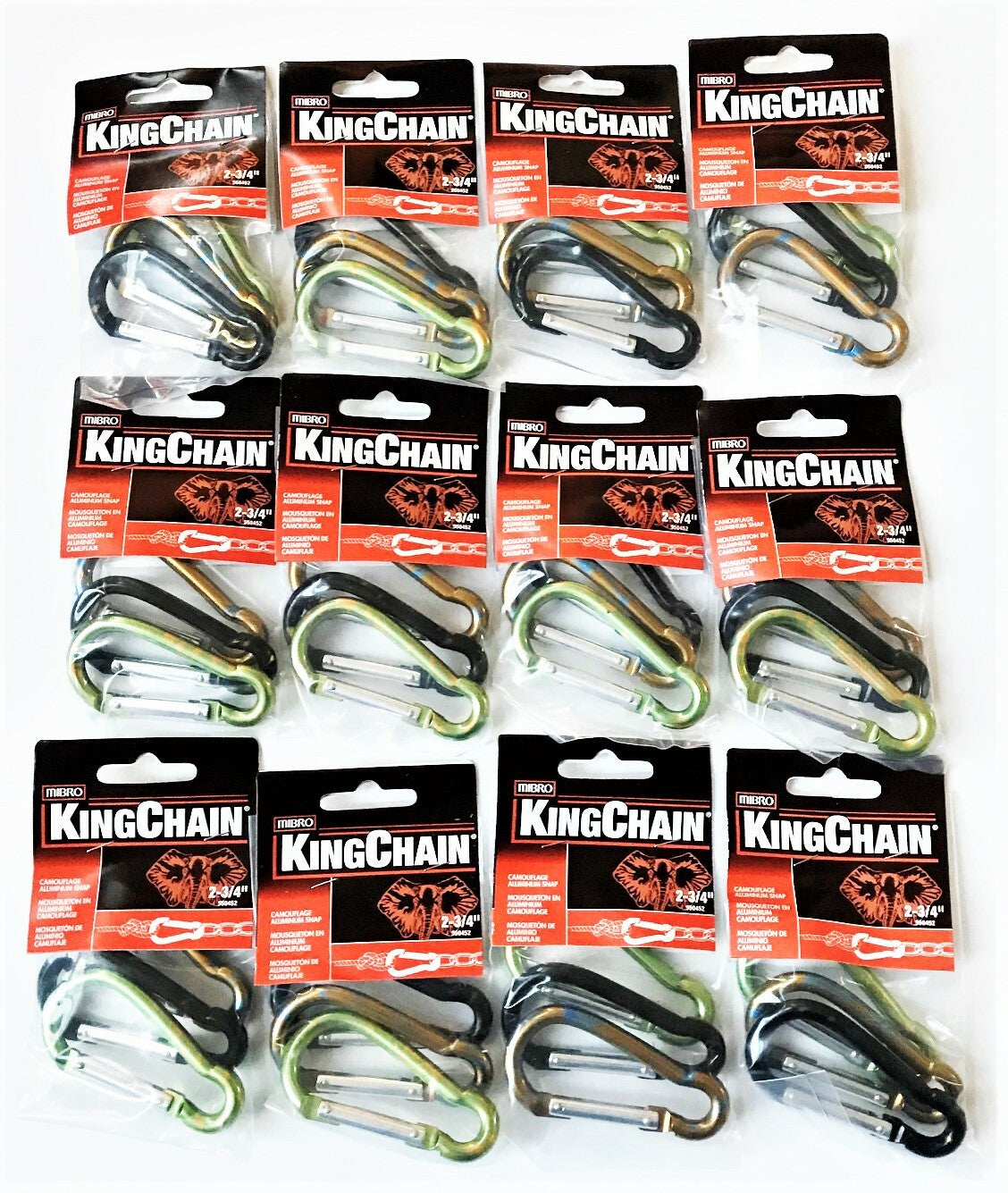 Mibro Kingchain 2-3/4" Aluminum Carabiner Hook