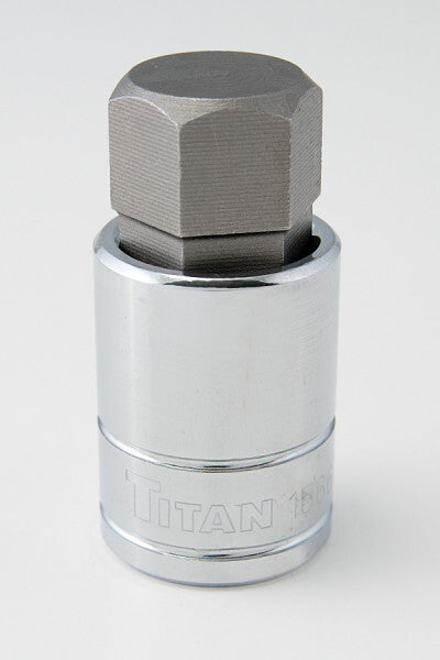 Titan 1/2-Inch Drive 13/16-Inch Hex Bit Socket by Titan