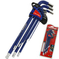 Neilsen 9pc Extra Long Metric Ball Point Hex Set