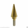 Titanium Step Drill Bit 3/16" to 7/8"