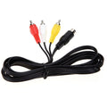 1.8m Length 9-pin To 3rca Av Cable Av Video Audio Cable For Sega