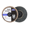 10 Pack - 2" Mini Flap Discs 60 Grit Quick Change Sanding Roloc Style