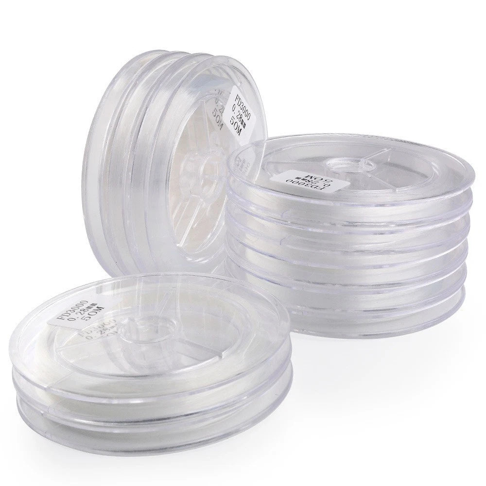 Nylon Fishing Line 50m 0.28mm 18lb Strong Abrasion Resistant Main Line