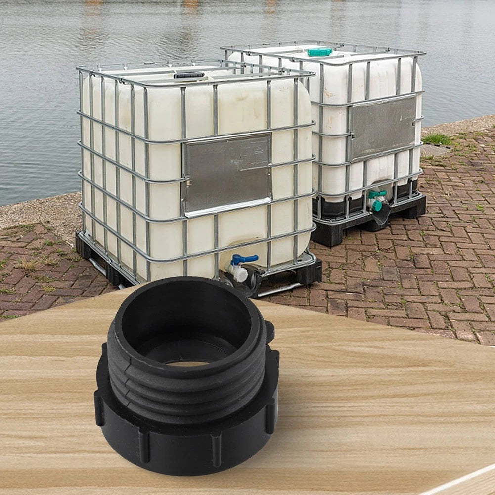 Two Way Plastic Adapter For Ibc Tanks And For Schutz Valve Connections