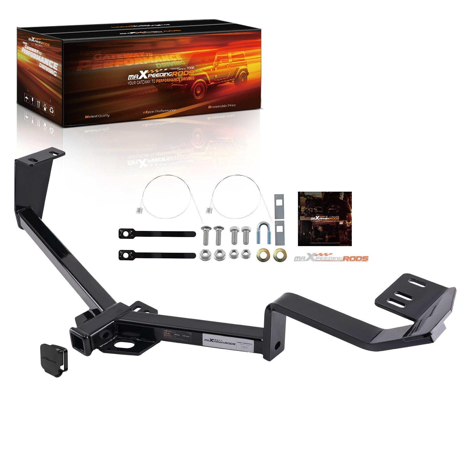 Class 2 Hitch Receiver for Honda Civic Sedan/Coupe 06-15 Rear 1.25"