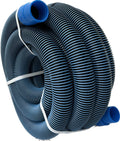 Swimming Pool Spiral Hose 2" X 32 Ft Pool Vacuum Suction Cleaning