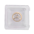 Watch Balance Wheel Hairspring Compatible With Orient Movement 46941