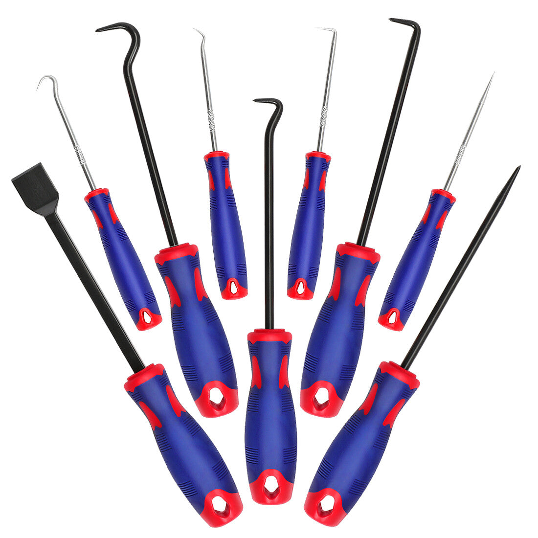 WORKPRO 9Pcs Precision Pick Hook Set by WORKPRO