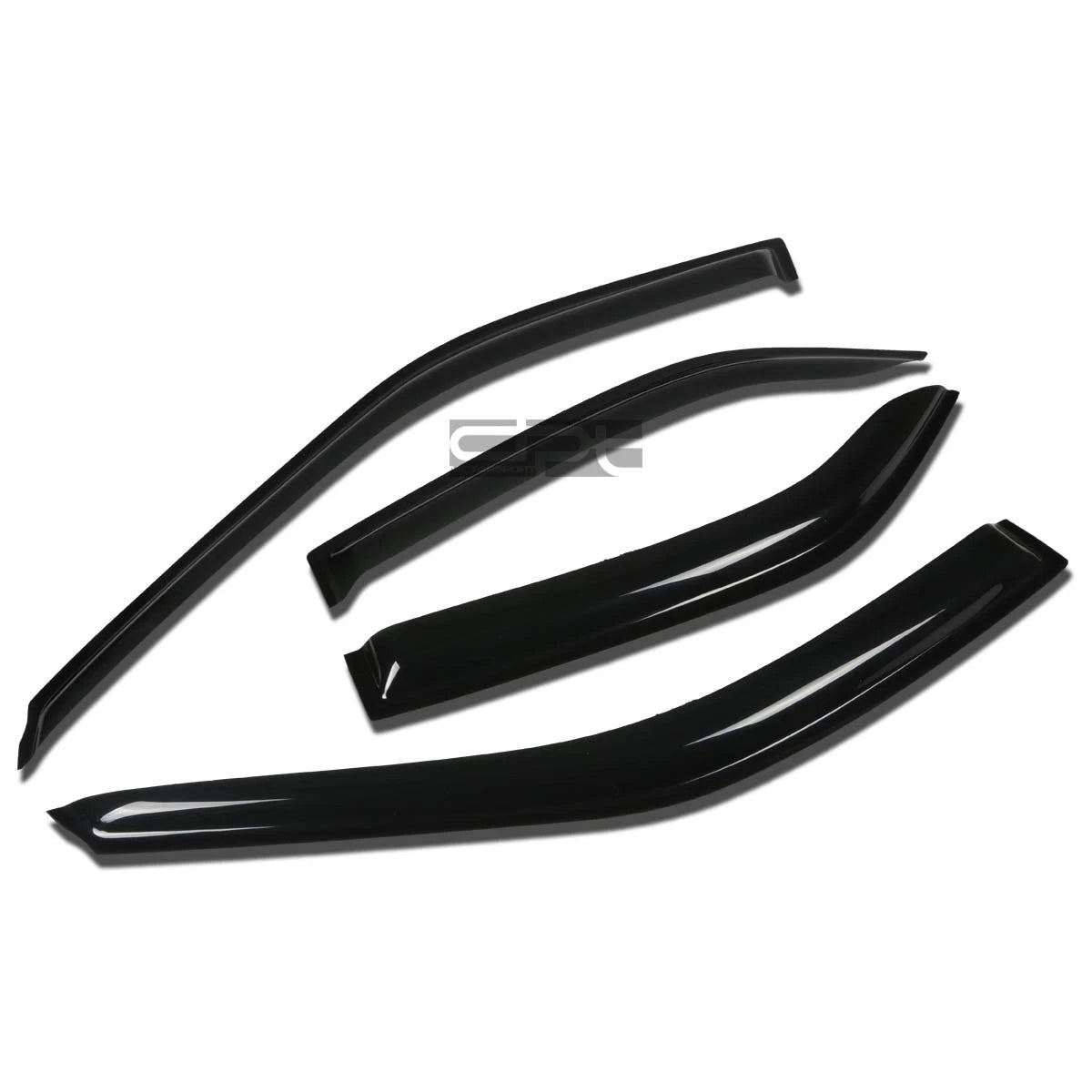 Fit 97-01 Mit Mirage 4g Smoke Tint Window Visor/wind Deflector Vent
