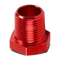 Red Aluminum Oil/fuel 1/4"female to 3/8"male Npt Pipe Bushing Reducer
