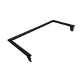 Industrial Pipe Hangrail Black 24" Retail Display Fixture Clothes